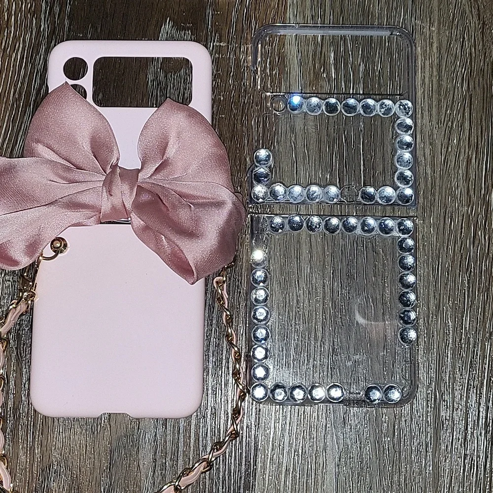 🌷🩵Galaxy Z Flip 3 Case Lot And Complete Screen Protector Kit